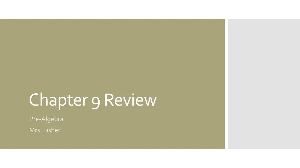 chapter 9 review