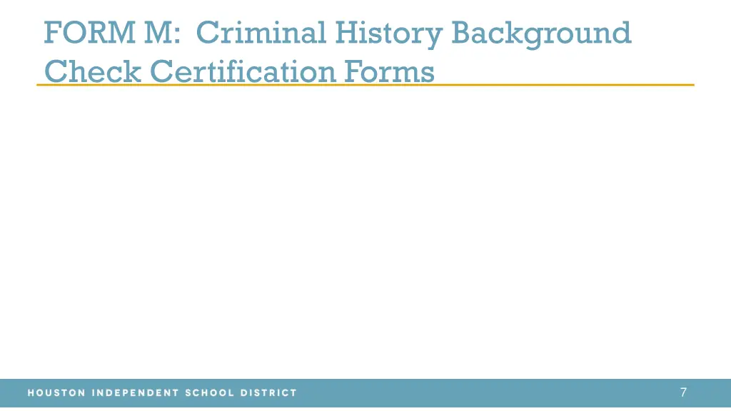 form m criminal history background check