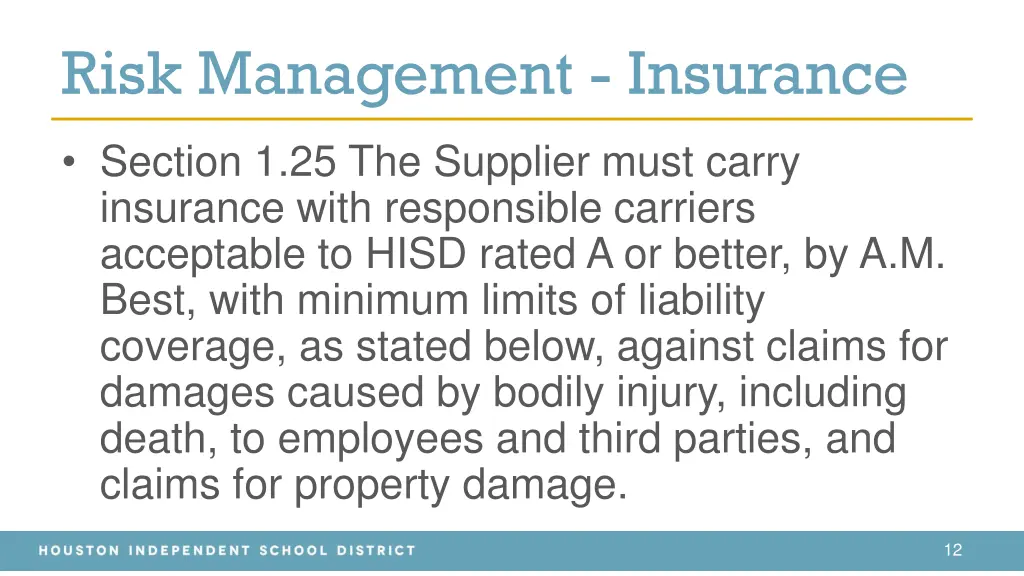 risk management insurance