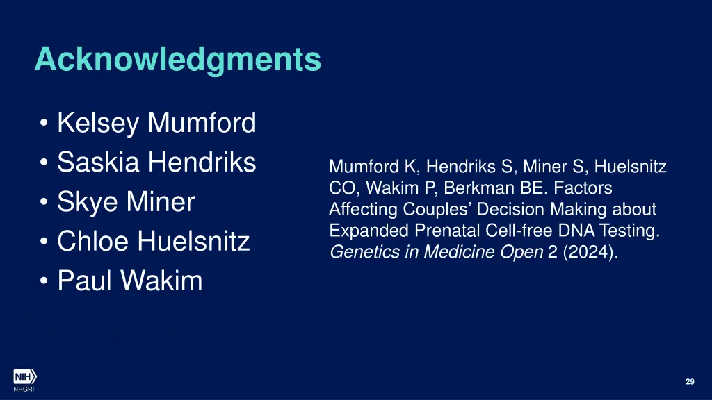 acknowledgments
