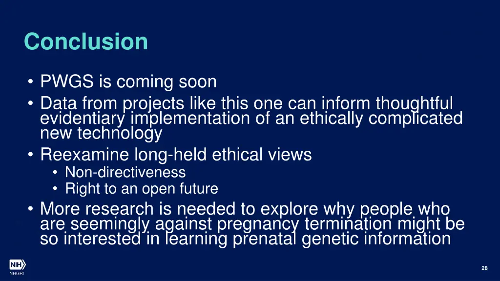 conclusion