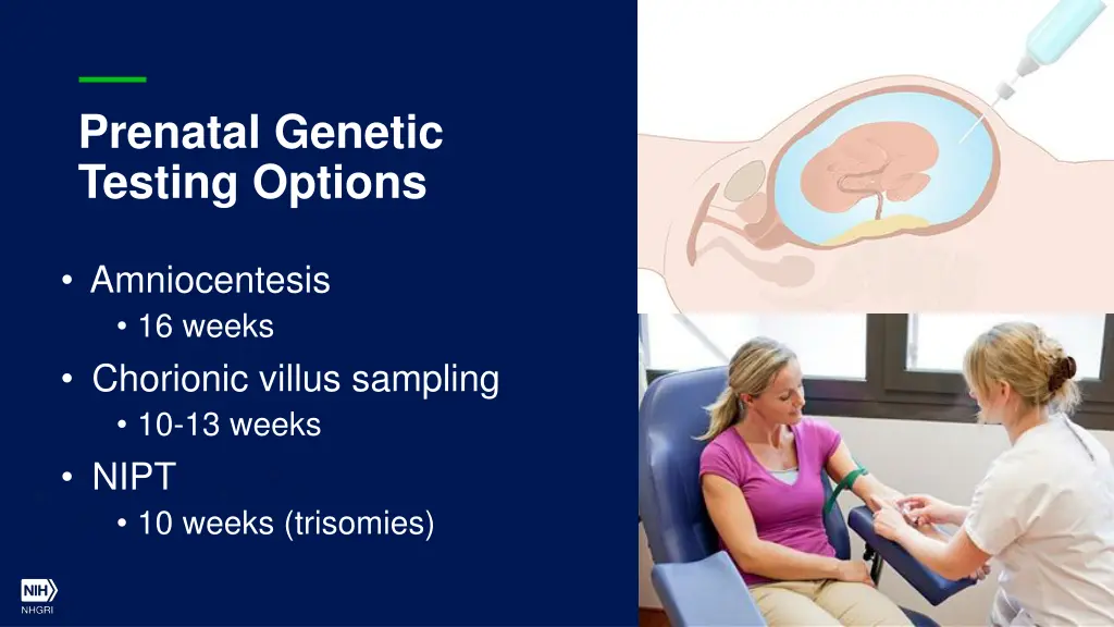 prenatal genetic testing options