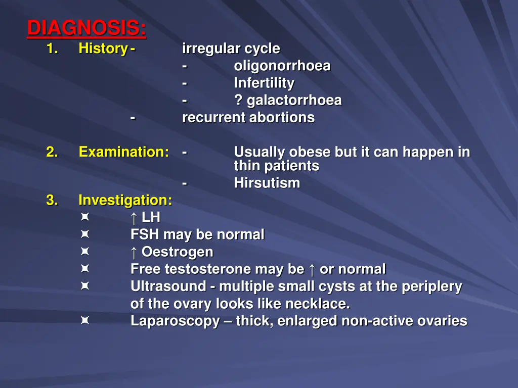 diagnosis 1 history