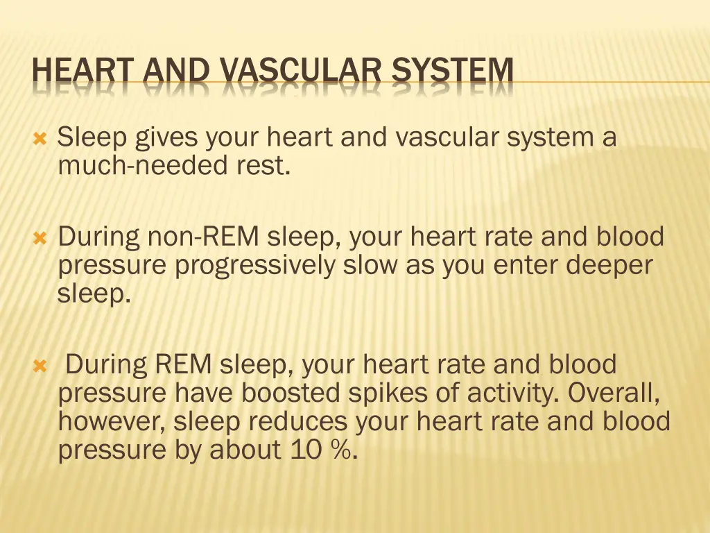 heart and vascular system