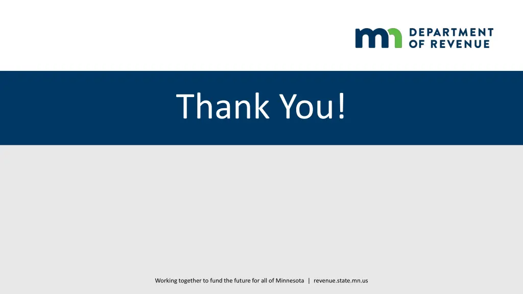 thank you