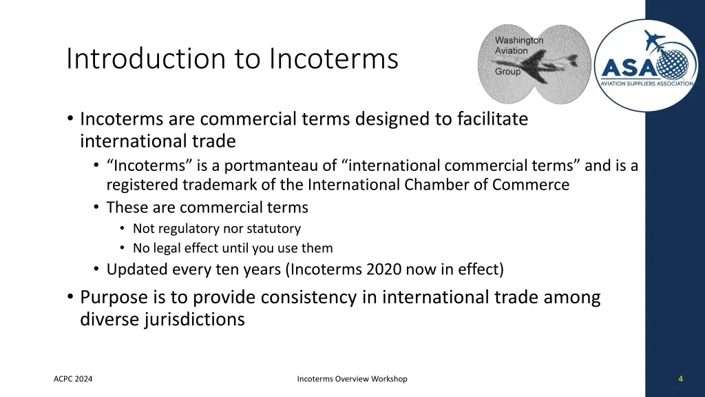 introduction to incoterms