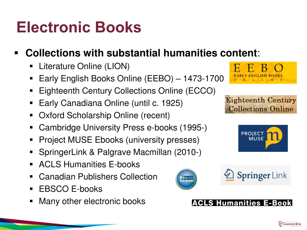 electronic books