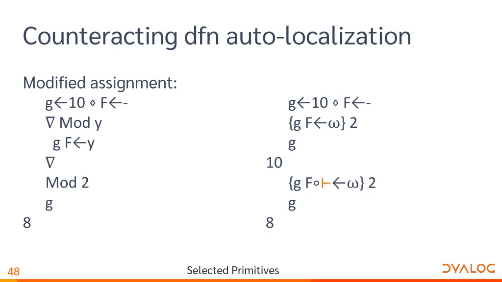 counteracting dfn auto localization 2