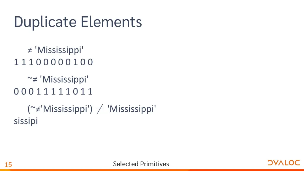 duplicate elements
