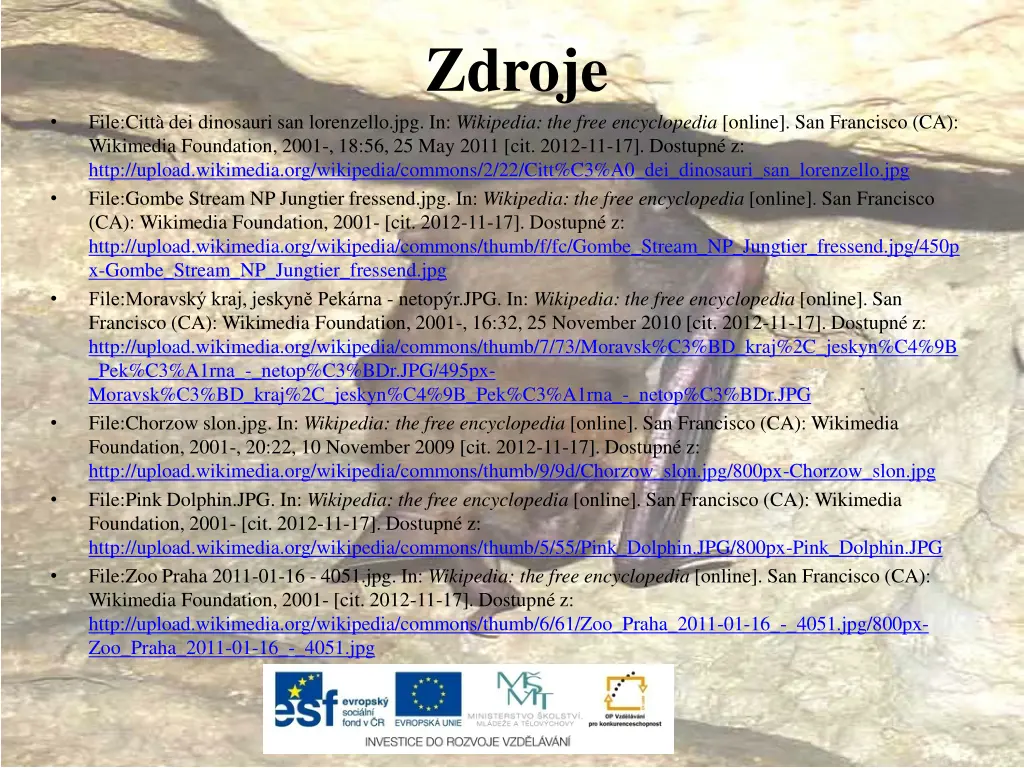 zdroje