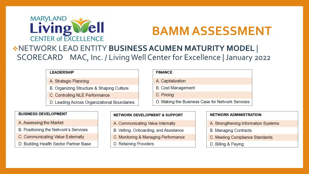 bamm assessment