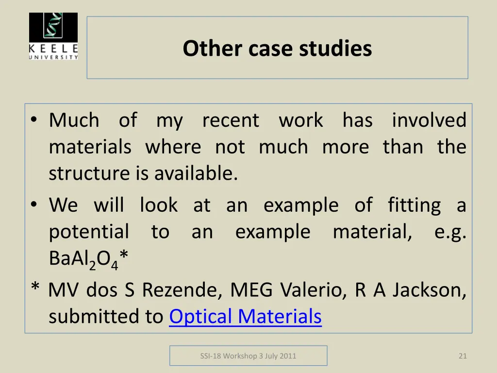 other case studies