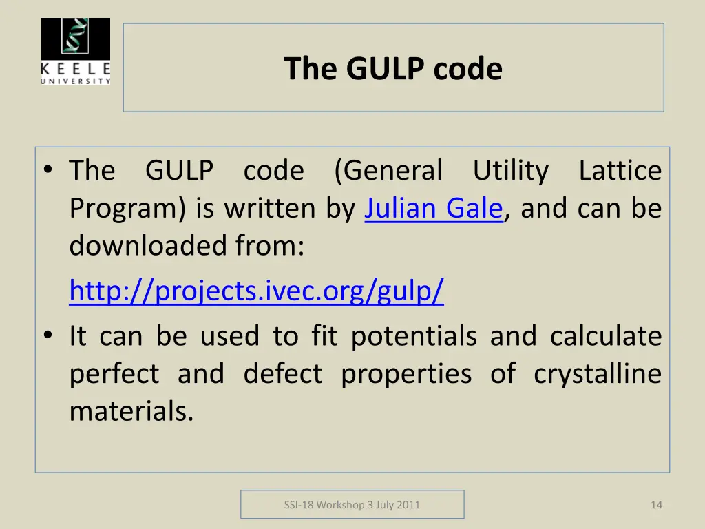 the gulp code