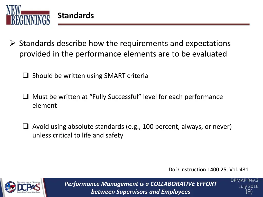 standards