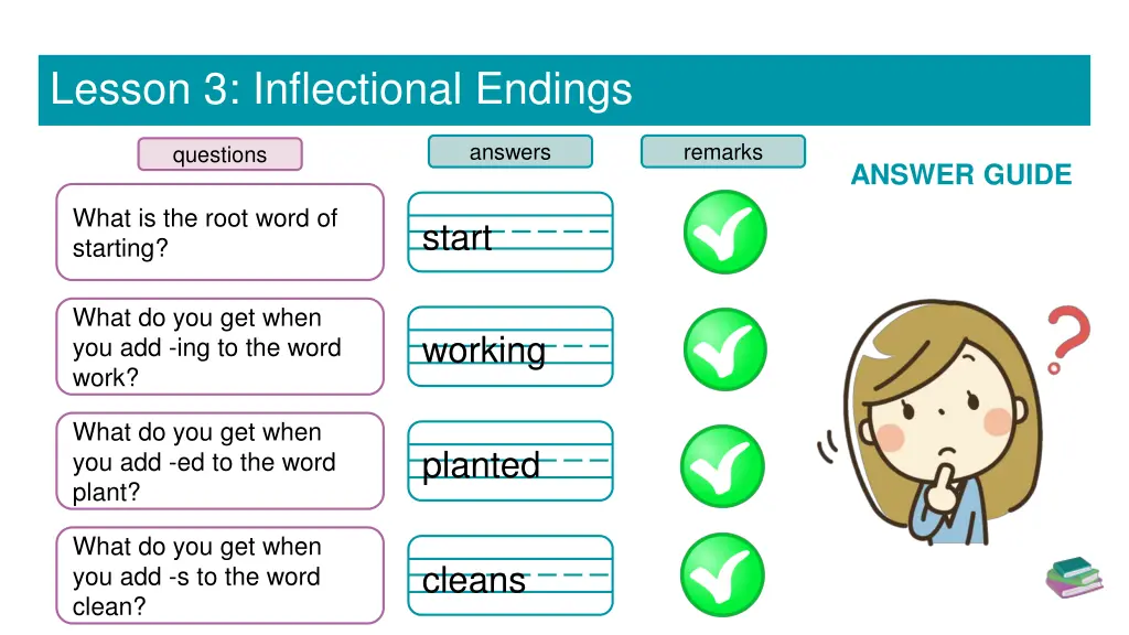 lesson 3 inflectional endings 4