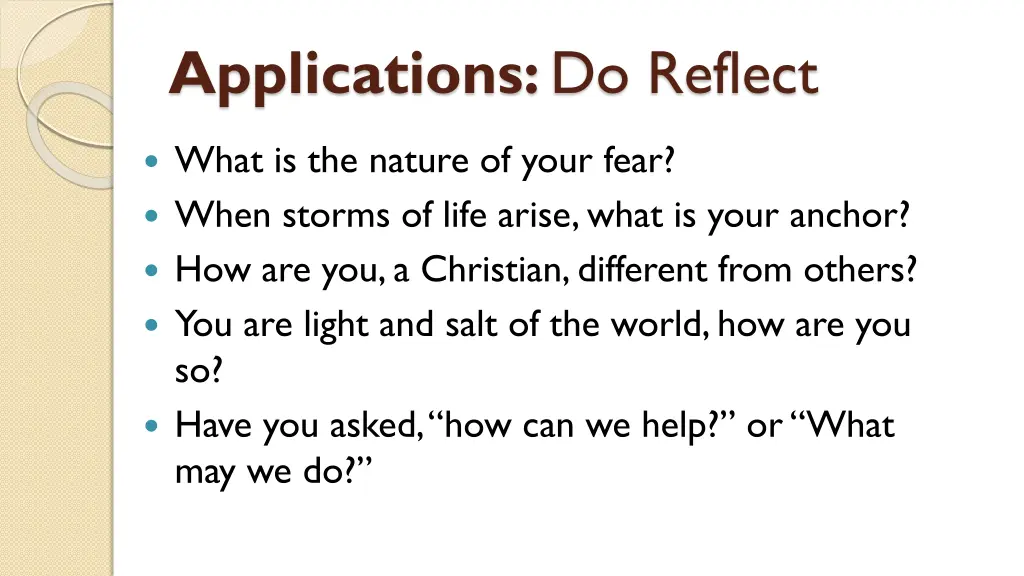 applications do reflect
