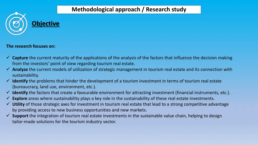 methodological approach research study