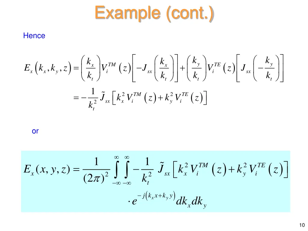 example cont 1