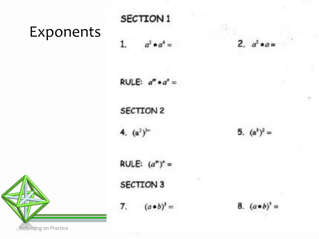 exponents 2