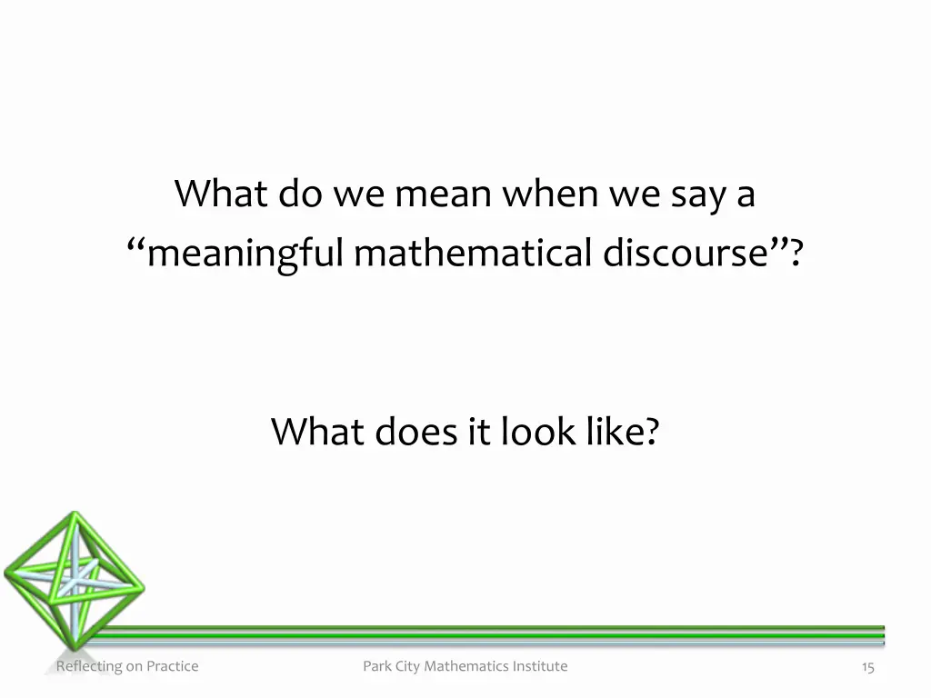 what do we mean when we say a meaningful