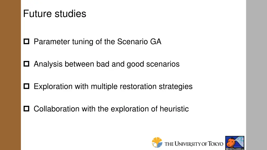 future studies