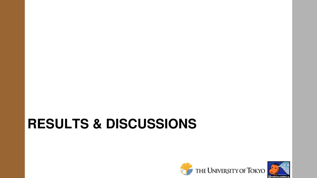results discussions
