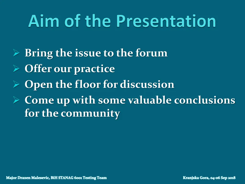 bring the issue to the forum offer our practice