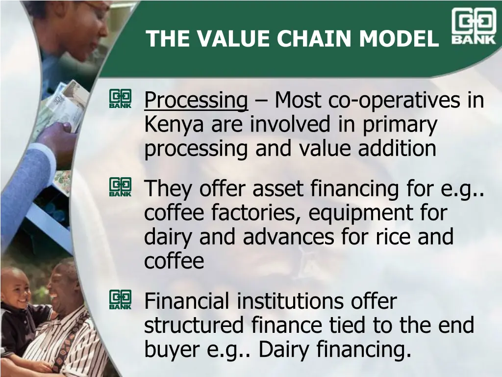 the value chain model