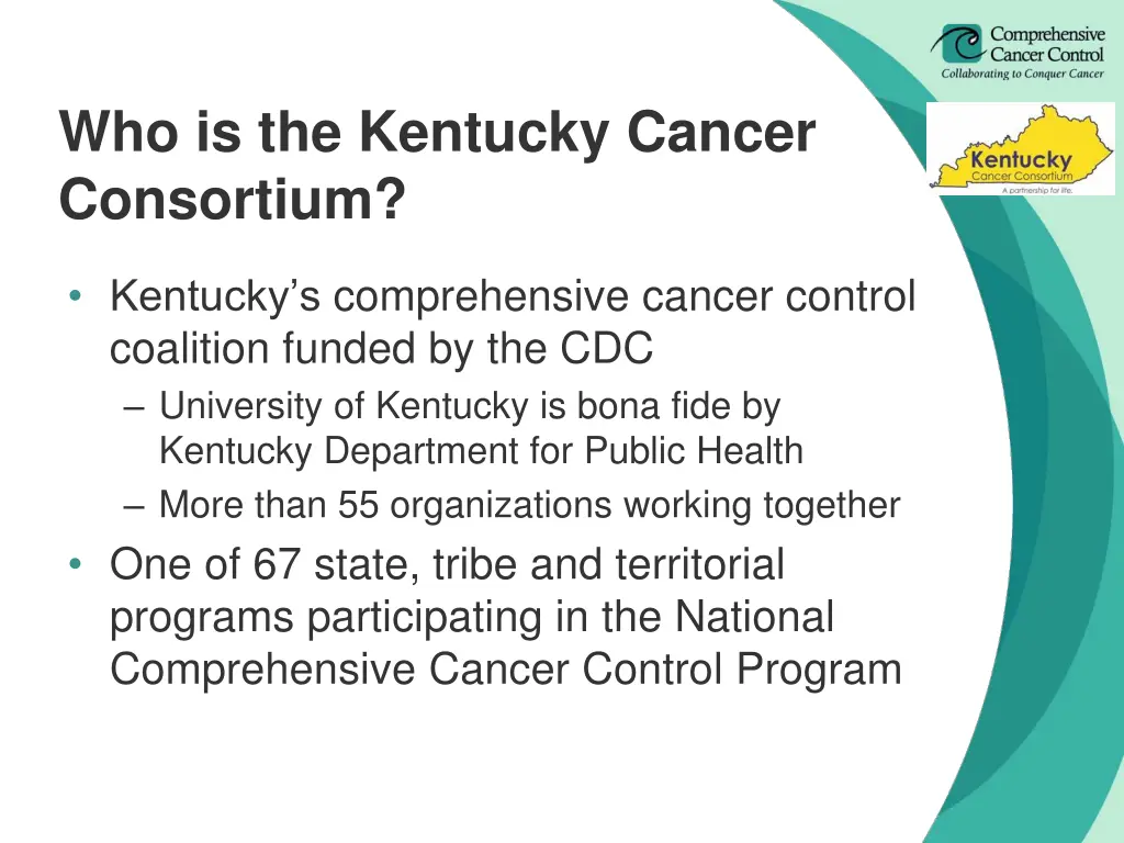 who is the kentucky cancer consortium