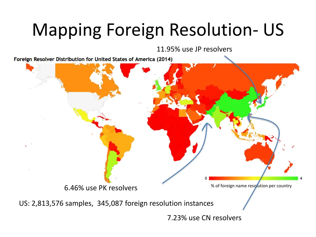 mapping foreign resolution us