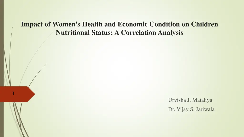 impact of women s health and economic condition
