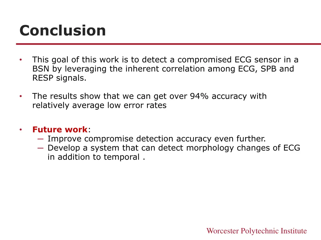 conclusion