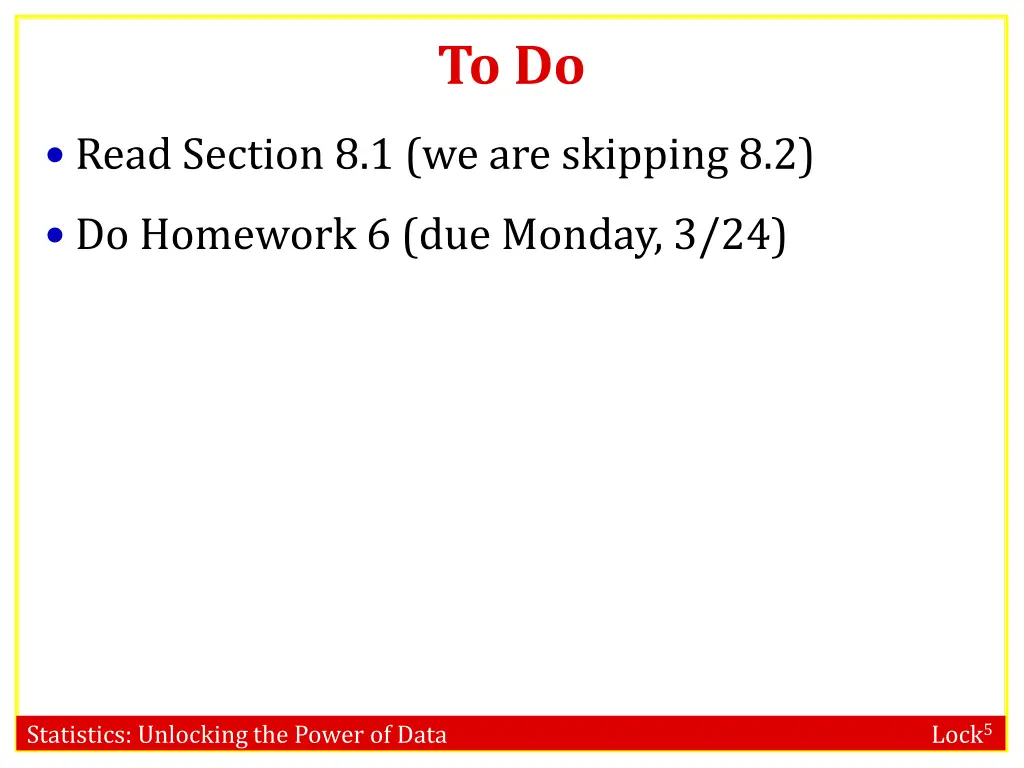 to do