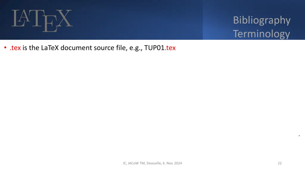 bibliography terminology