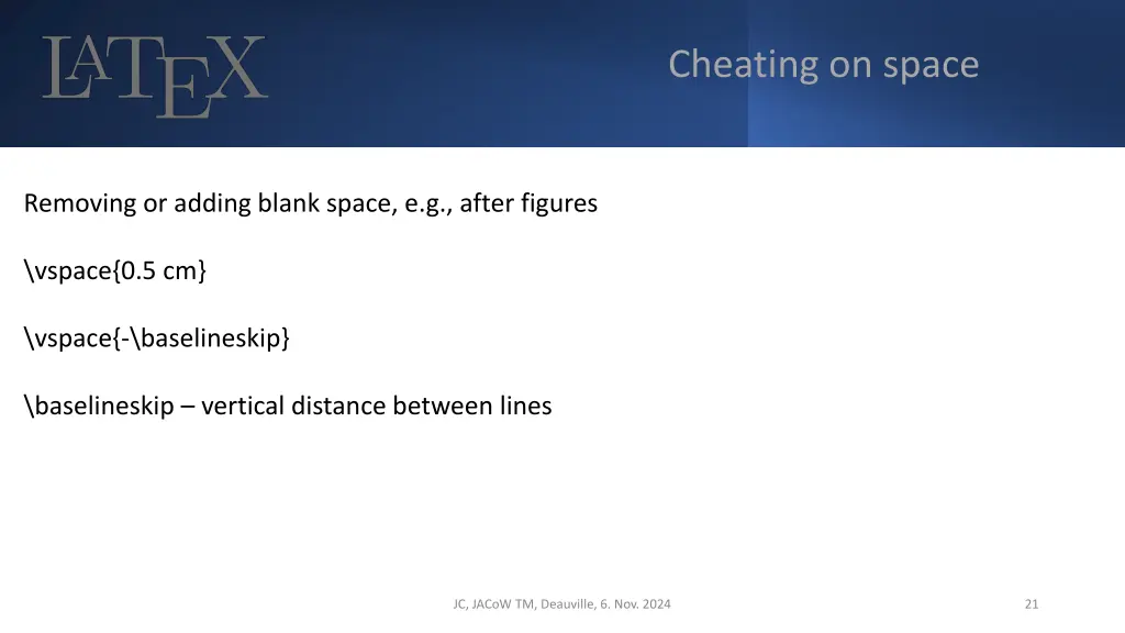 cheating on space
