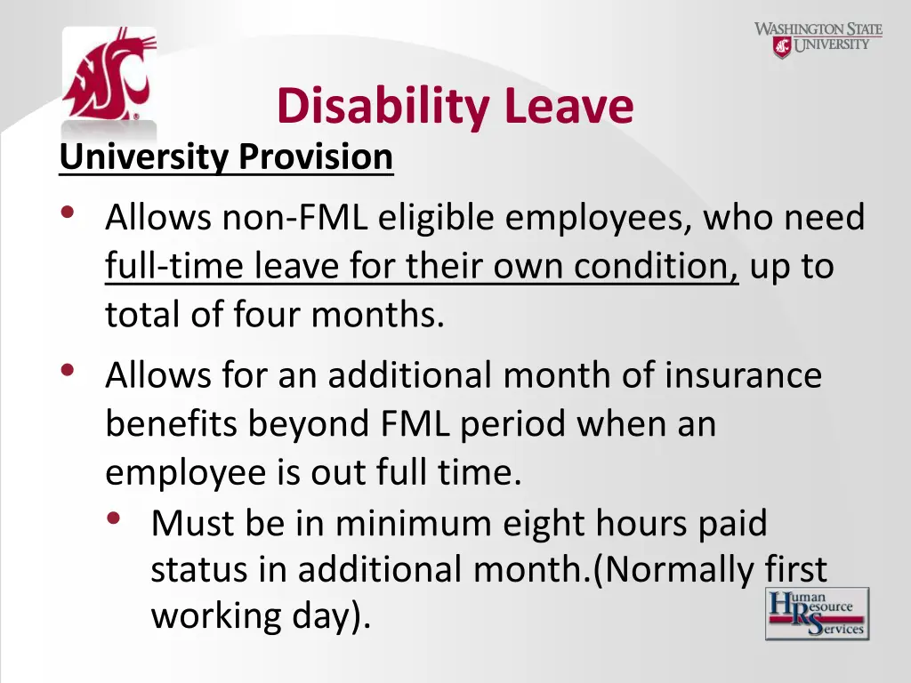disability leave
