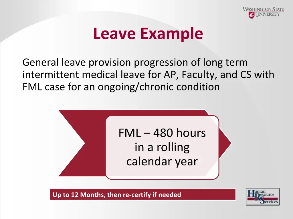 leave example 1