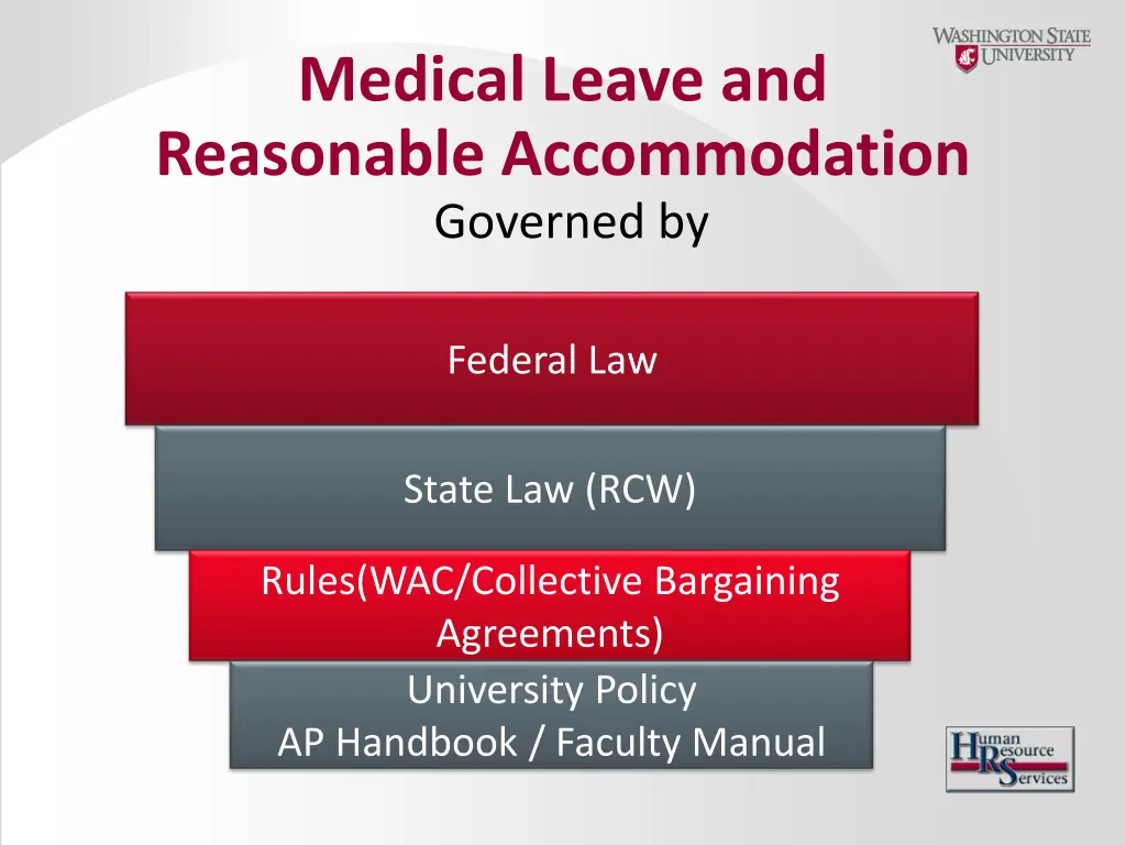 medical leave and reasonable accommodation