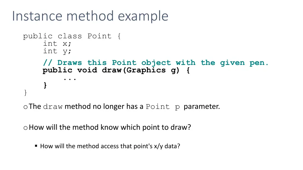 instance method example