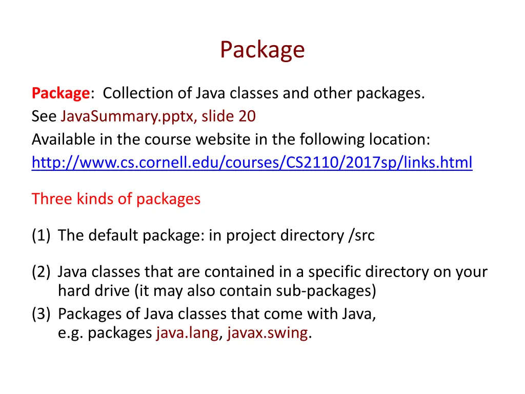 package