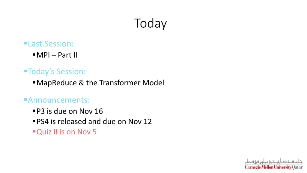 today