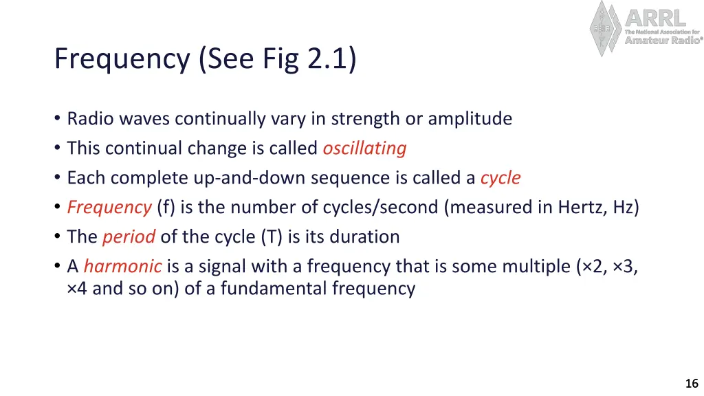frequency see fig 2 1