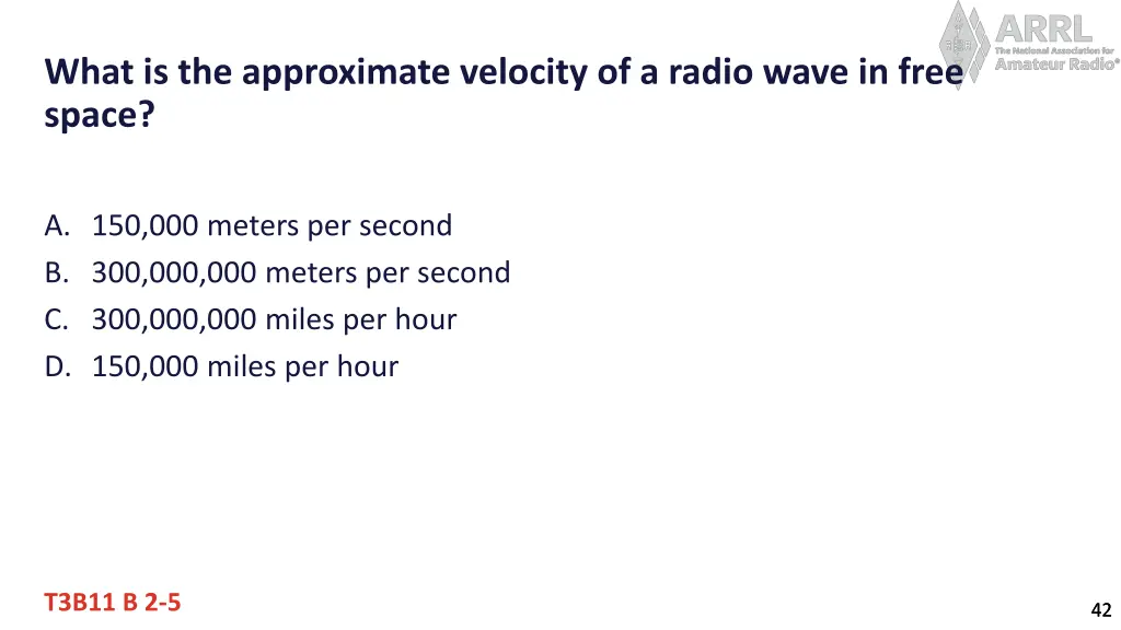 what is the approximate velocity of a radio wave