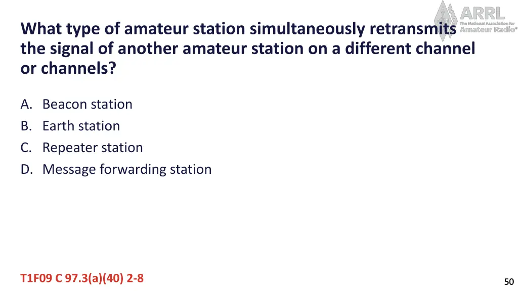 what type of amateur station simultaneously