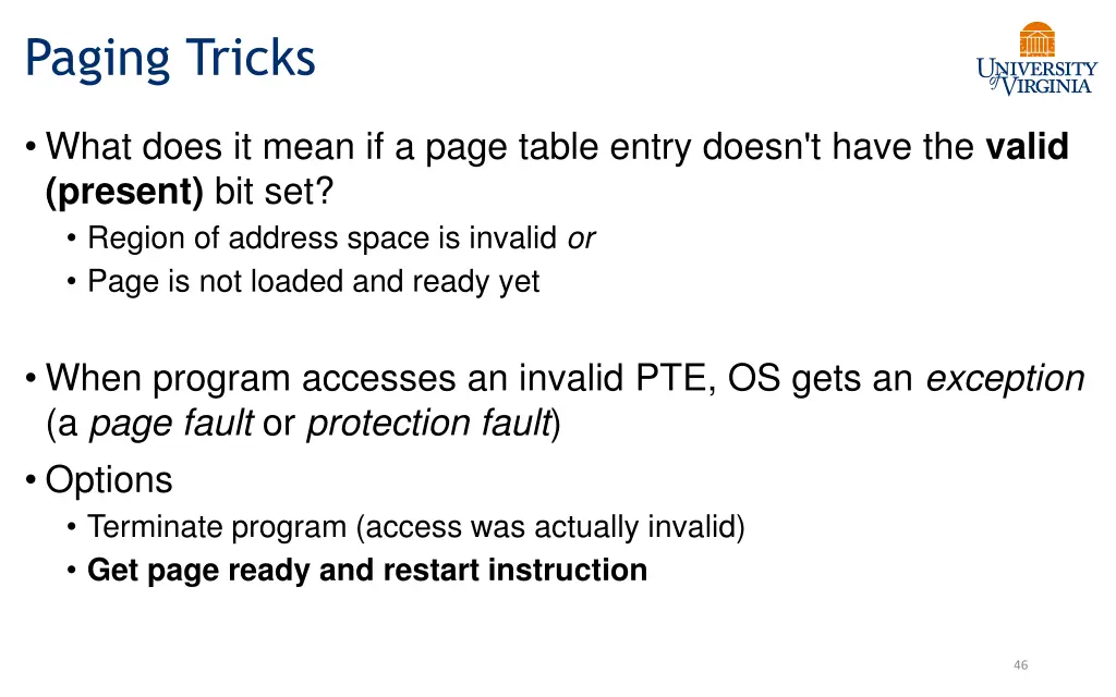 paging tricks