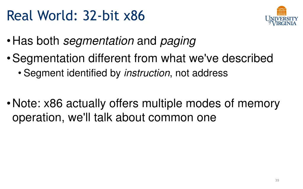 real world 32 bit x86
