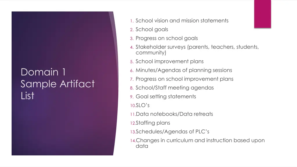 1 school vision and mission statements