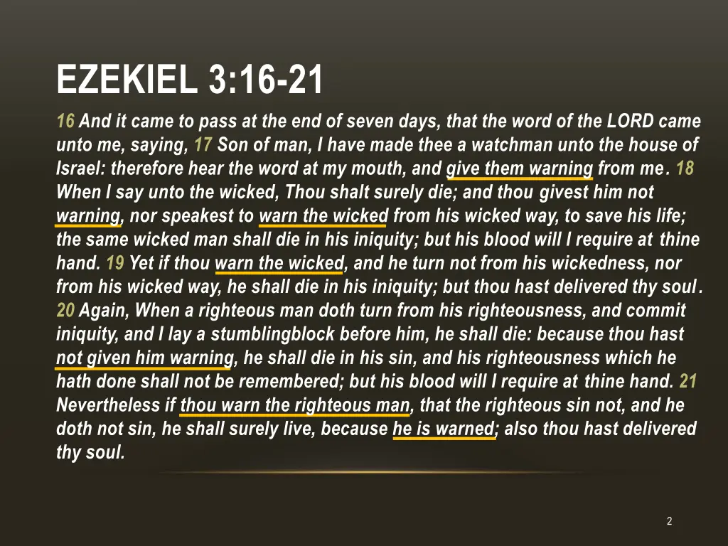 ezekiel 3 16 21 16 and it came to pass