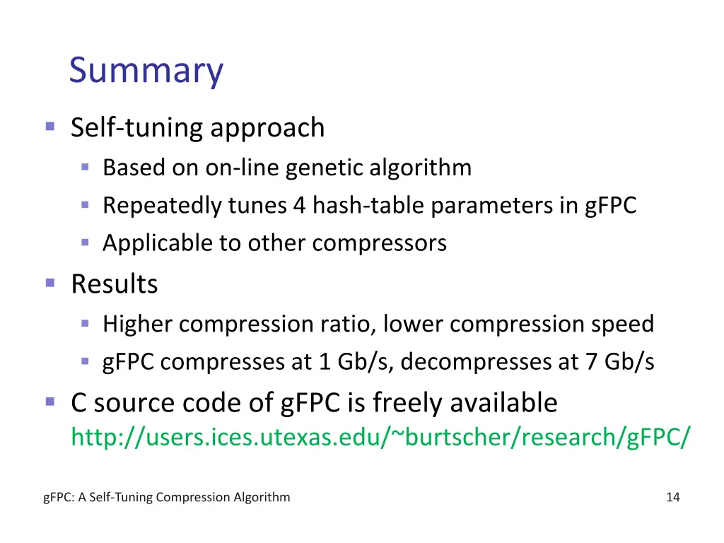 summary