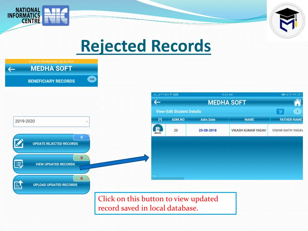 rejected records 3